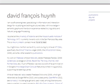 Tablet Screenshot of davidhuynh.net